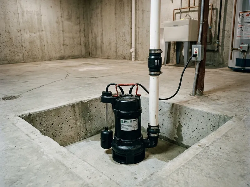 Sump Pump Installation Plumber in Advance, MI